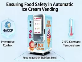 Garantire la sicurezza alimentare nel venditore automatico di gelati: una guida completa